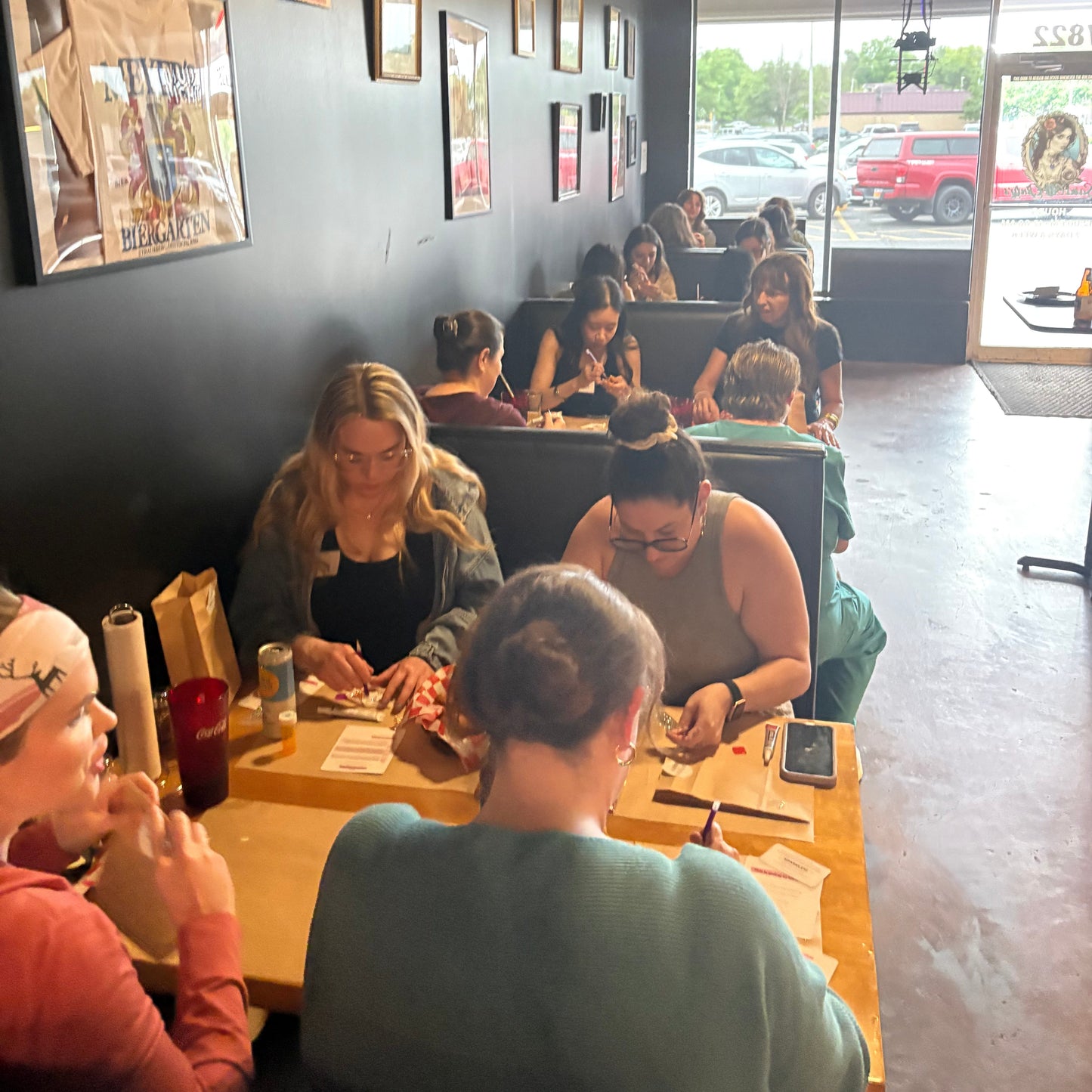 [June] Sparkle & Spill @ Sara McGinty's: Bedazzled Pill Bottles